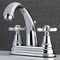 Kingston Brass KS7611BEX 4" Centerset Bathroom Faucet, Polished Chrome KS7611BEX - alternate 2